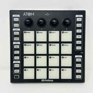 PreSonus ATOM MIPreSonus ATOM MIDI Controller 16 RGB Pads USB Powered Studio One